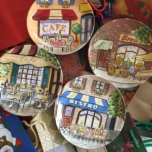 Dishes decorative bistro.